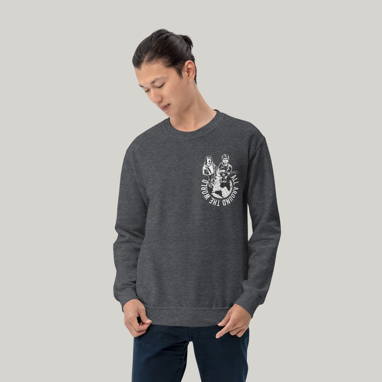 Men's World Dark Sweatshirt