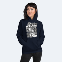 Thumbnail for Women's Cities Dark Hoodie