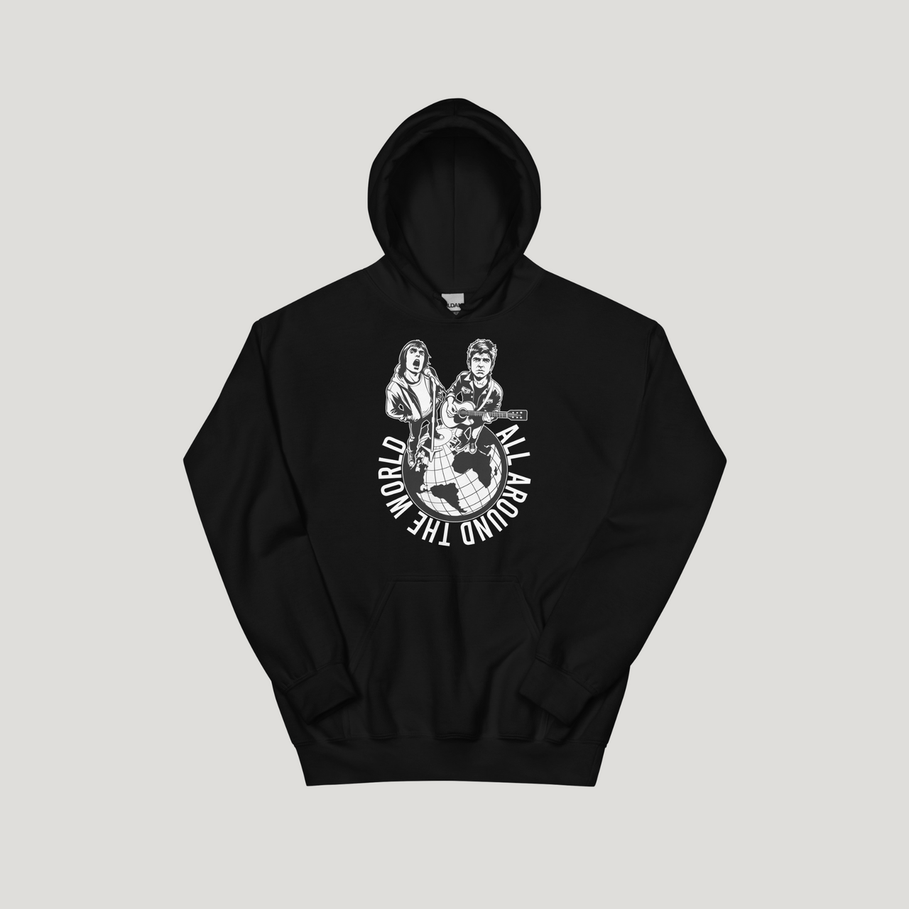 Men's World Dark Hoodie