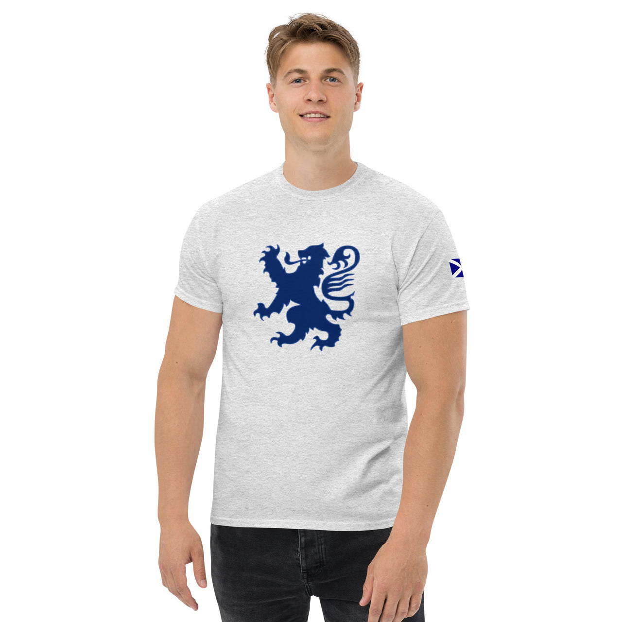 Men’s White Scottish Lion Game Day T-shirt