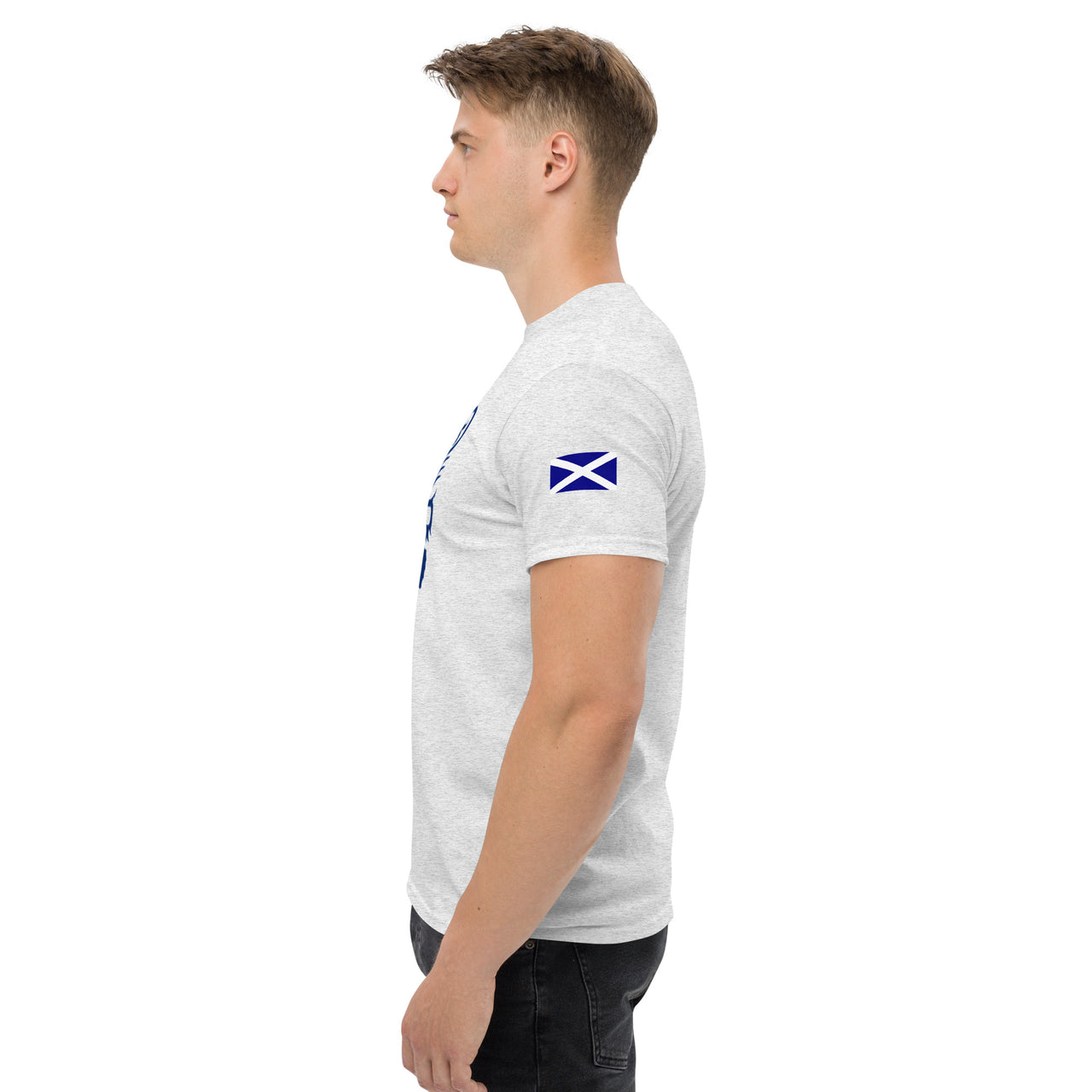 Men’s White Scottish Lion Game Day T-shirt