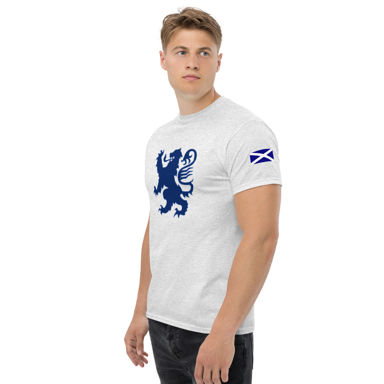 Men’s White Scottish Lion Game Day T-shirt