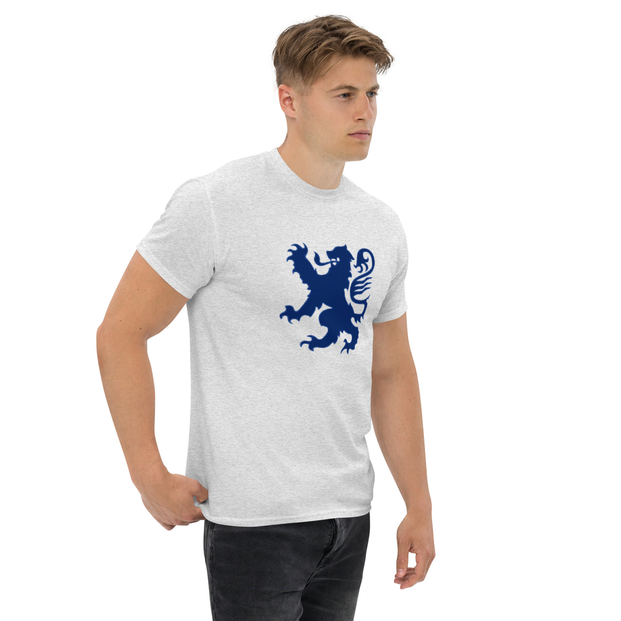 Men’s White Scottish Lion Game Day T-shirt