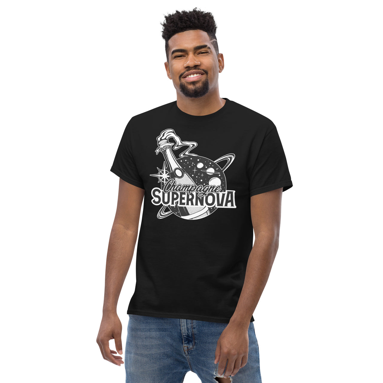 Men's Champagne Dark T-Shirt