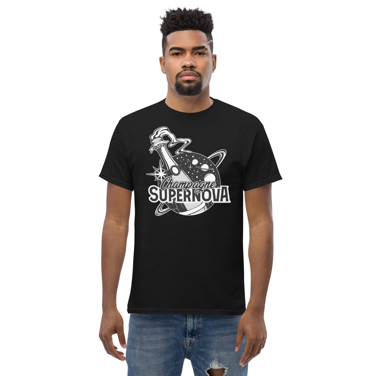 Men's Champagne Dark T-Shirt