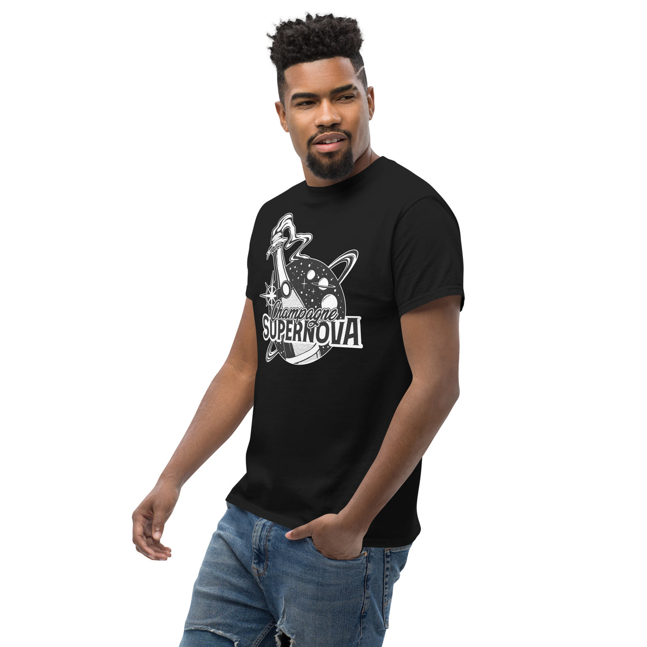 Men's Champagne Dark T-Shirt