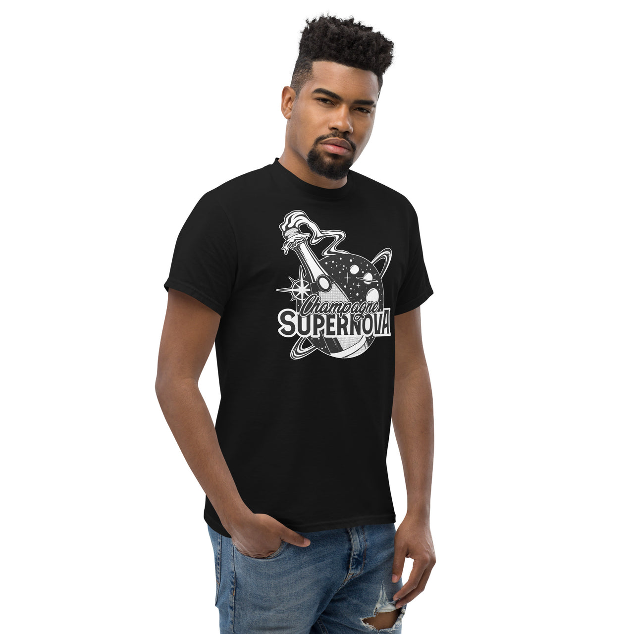 Men's Champagne Dark T-Shirt