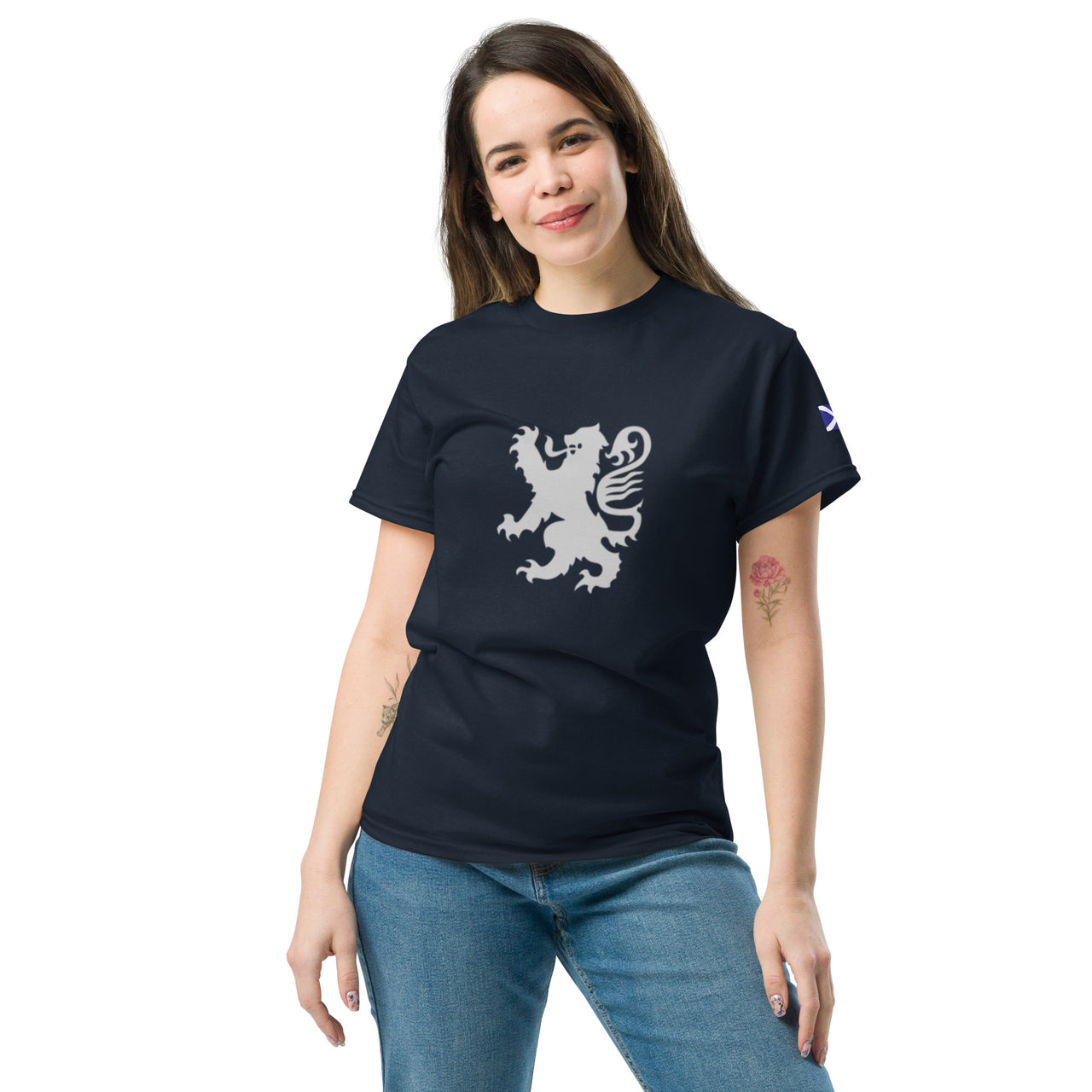 Women’s Black Scottish Lion Game Day T-shirt