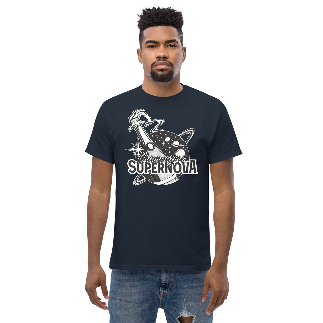 Men's Champagne Dark T-Shirt