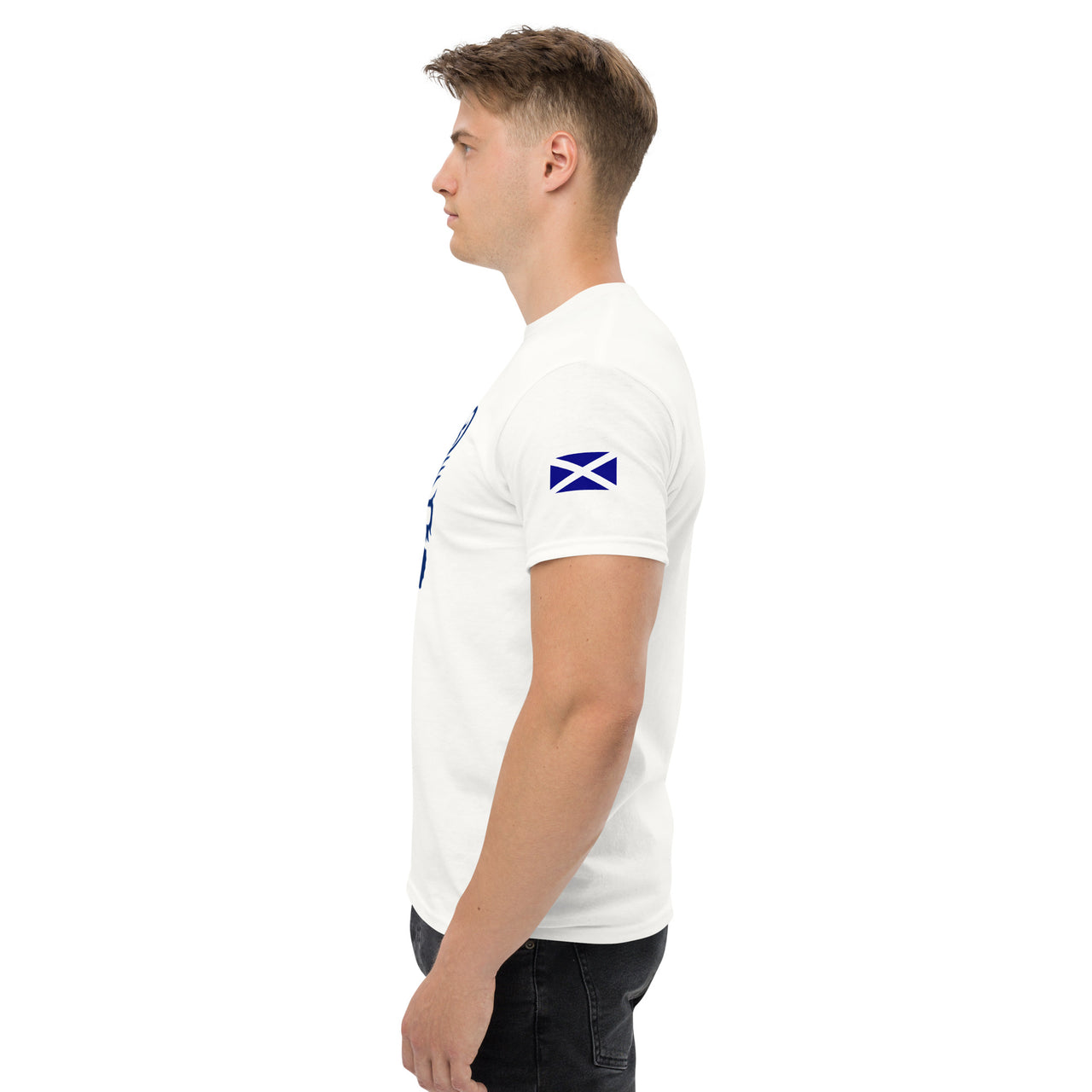 Men’s White Scottish Lion Game Day T-shirt