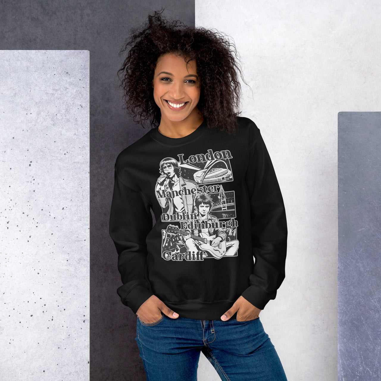 Women's Cities Dark Sweatshirt