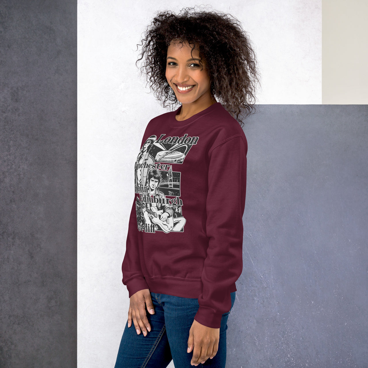 Women's Cities Dark Sweatshirt