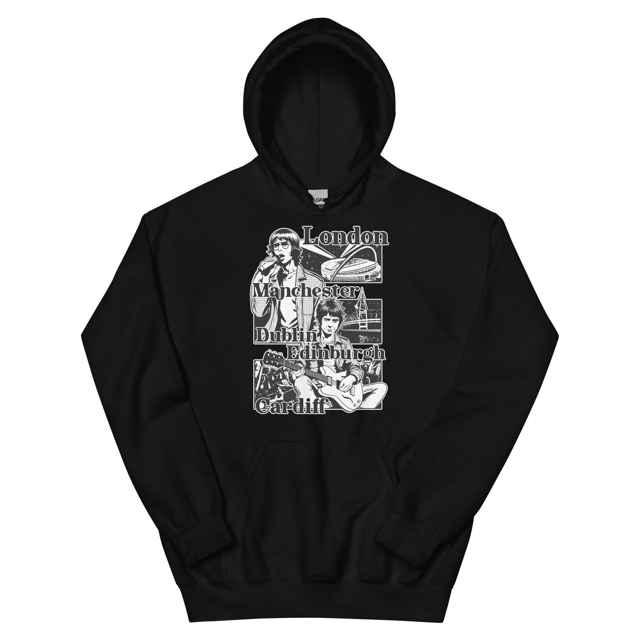 Men's Cities Dark Hoodie