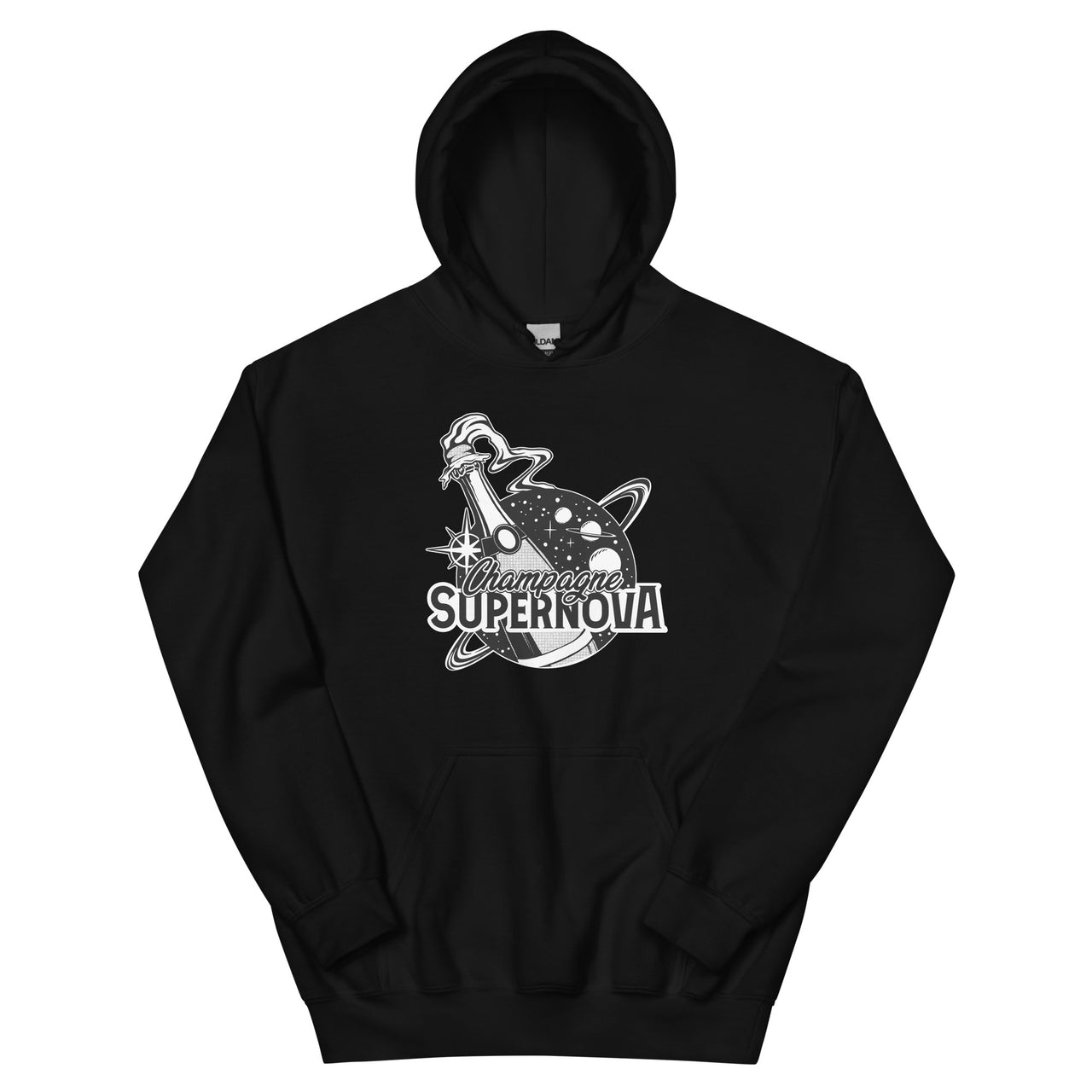 Men's Champagne Dark Hoodie