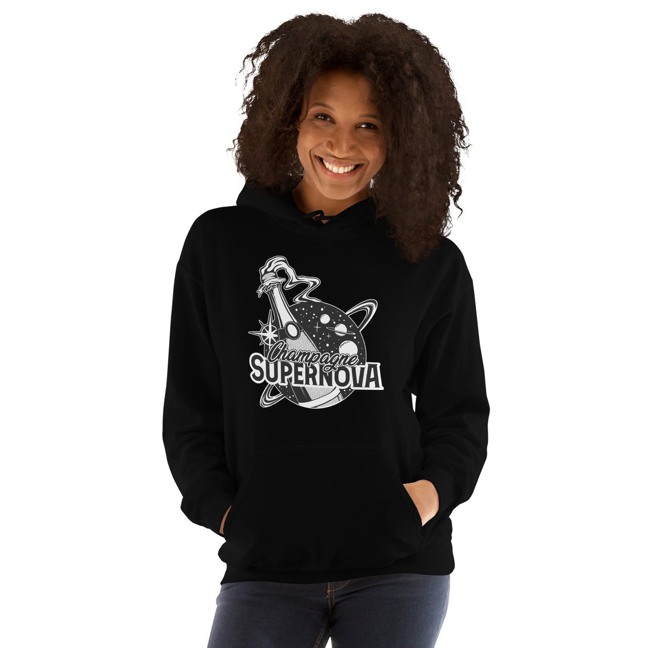 Women's Champagne Dark Hoodie