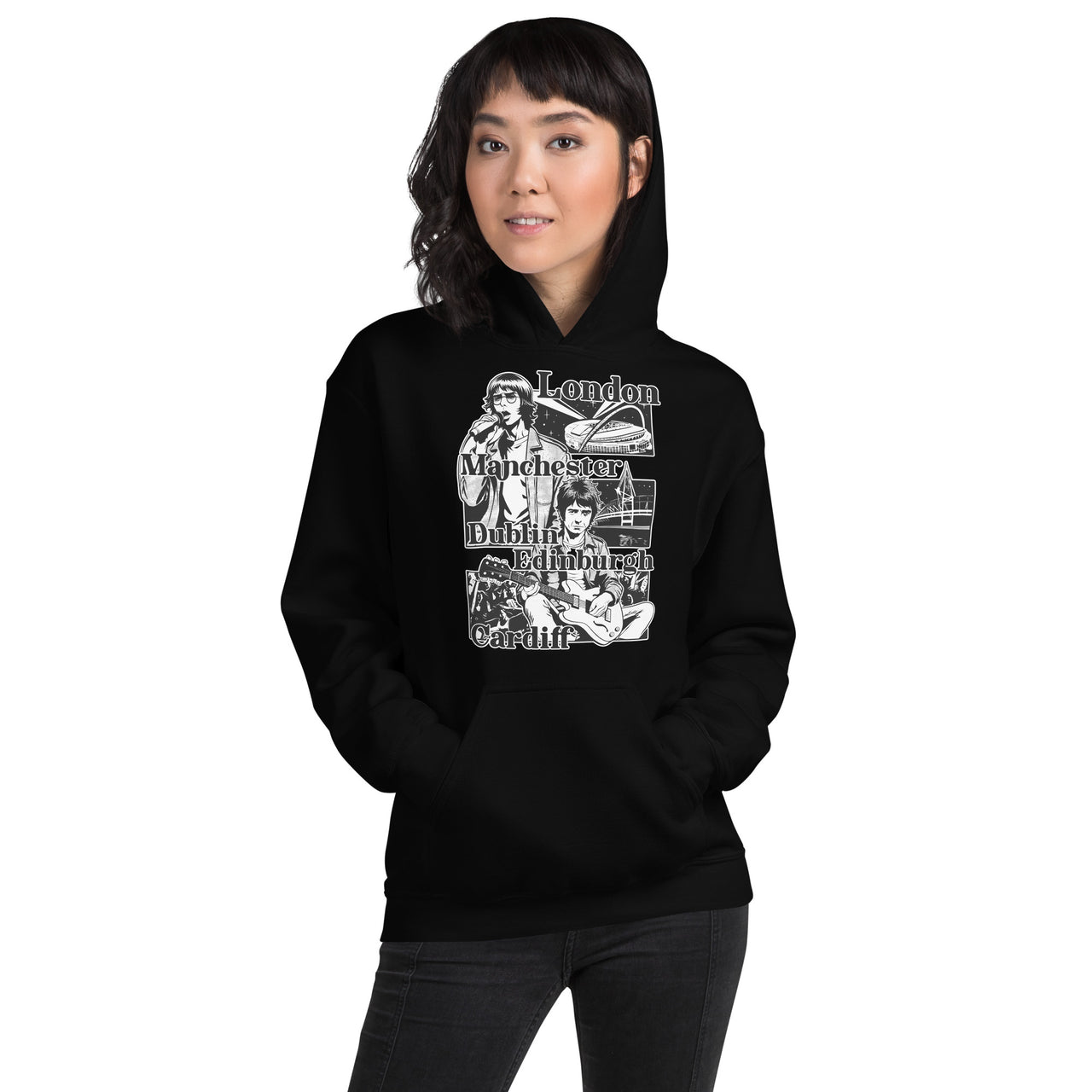 Women's Cities Dark Hoodie