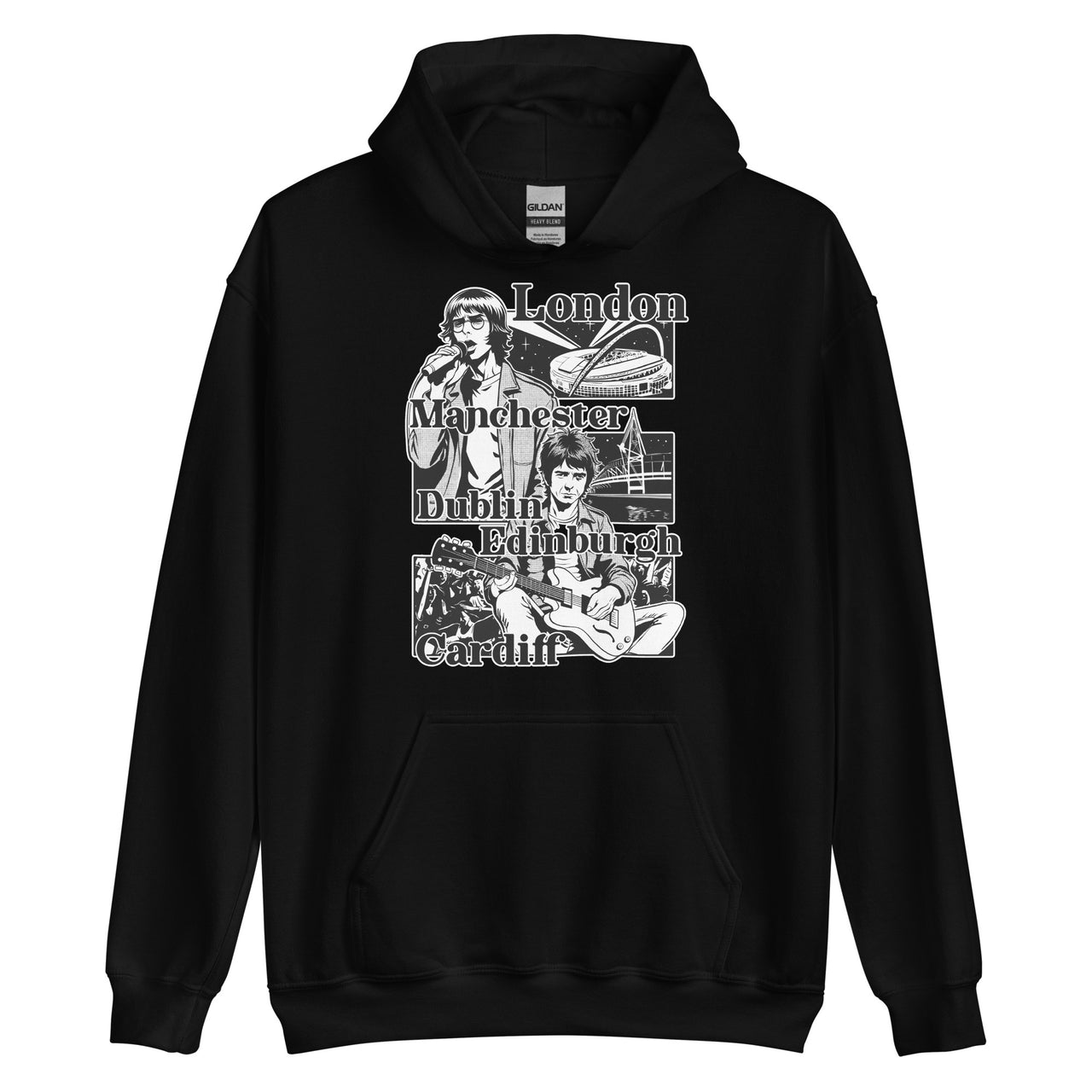 Women's Cities Dark Hoodie