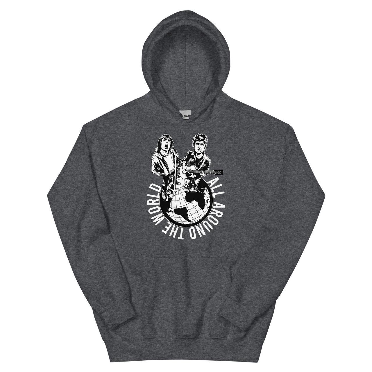 Men's World Dark Hoodie