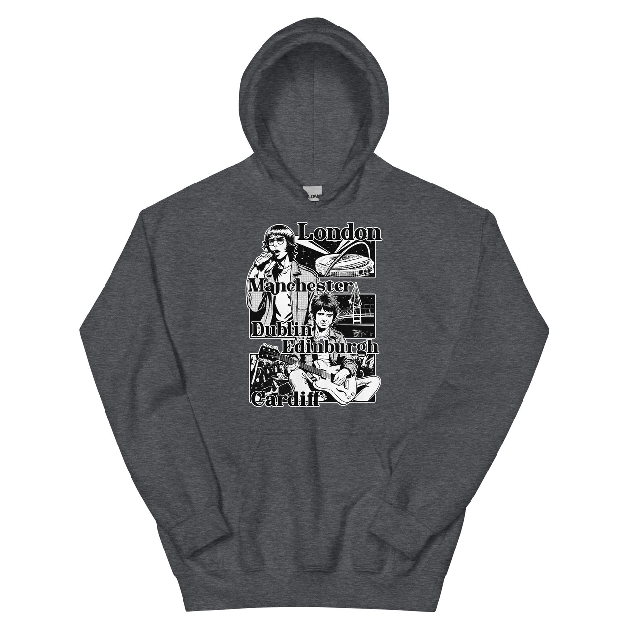 Men's Cities Dark Hoodie