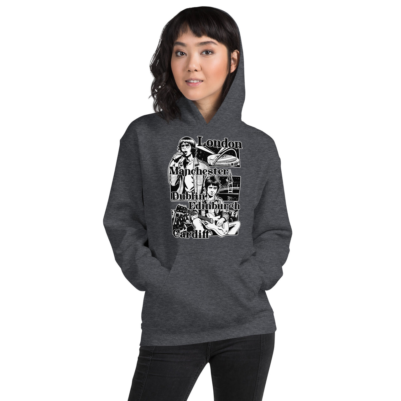 Women's Cities Dark Hoodie