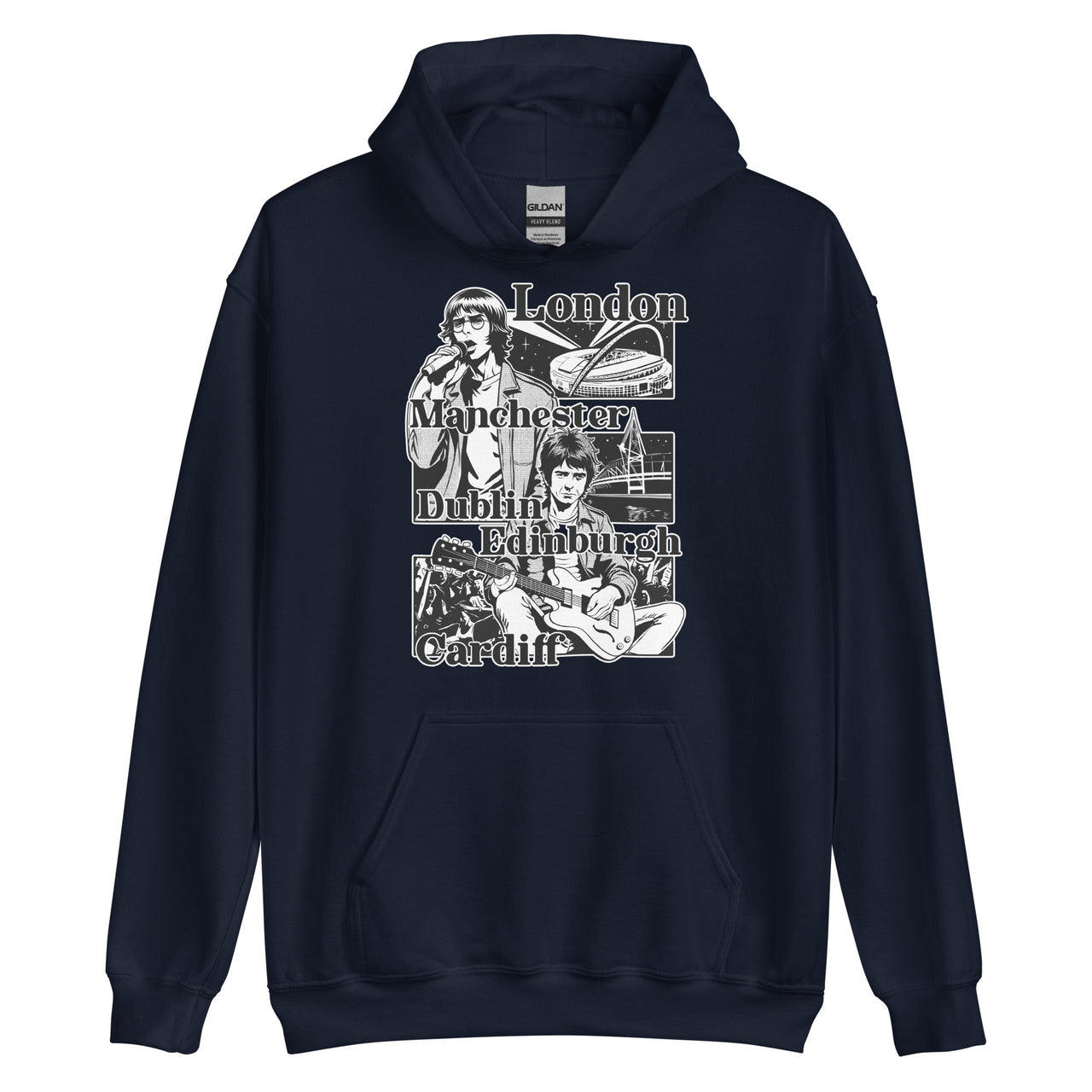 Women's Cities Dark Hoodie